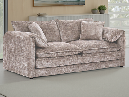 Astoria Sofa Beige 3 Seater
