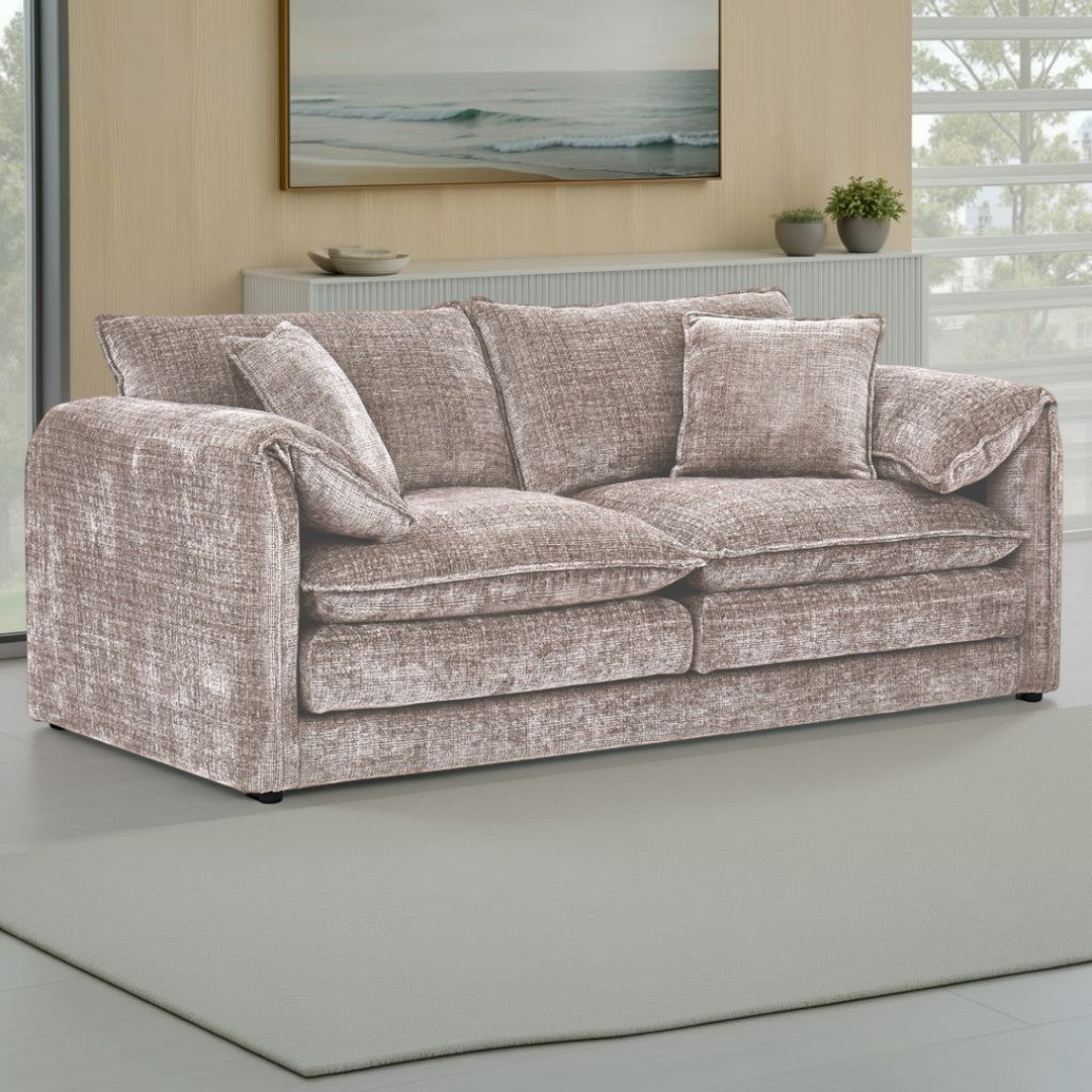 Astoria Sofa Beige 3 Seater