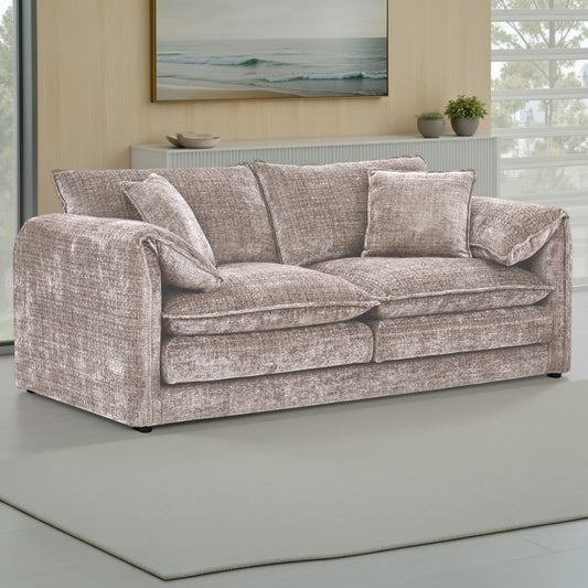 Astoria Sofa Beige 3 Seater