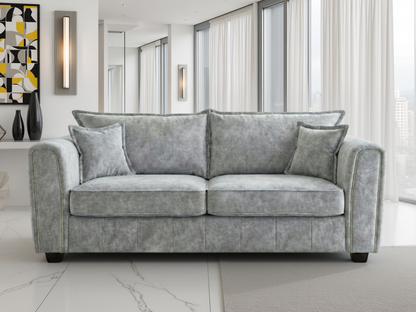 Regent Sofa Grey 3 Seater