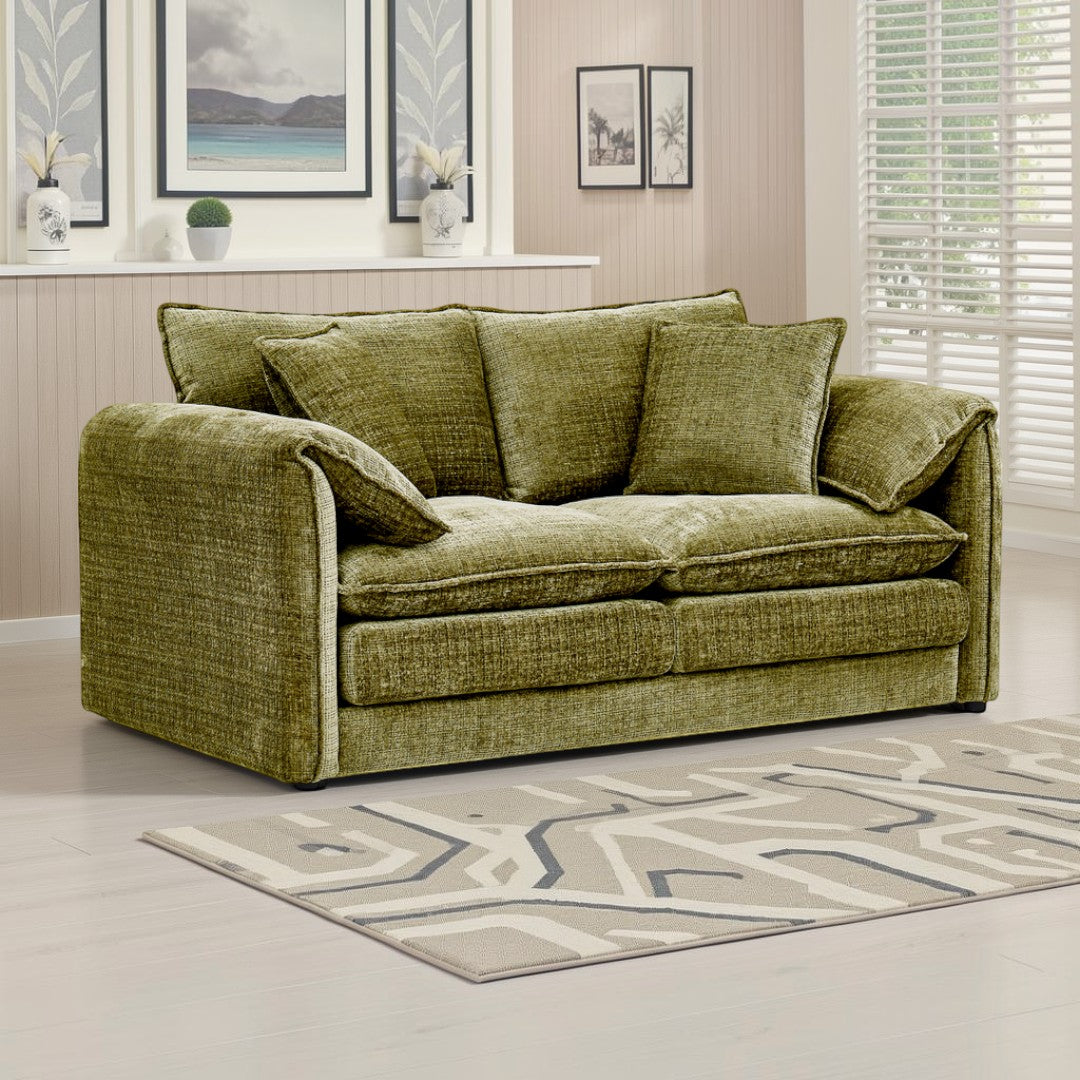 Astoria Sofa Green 2 Seater