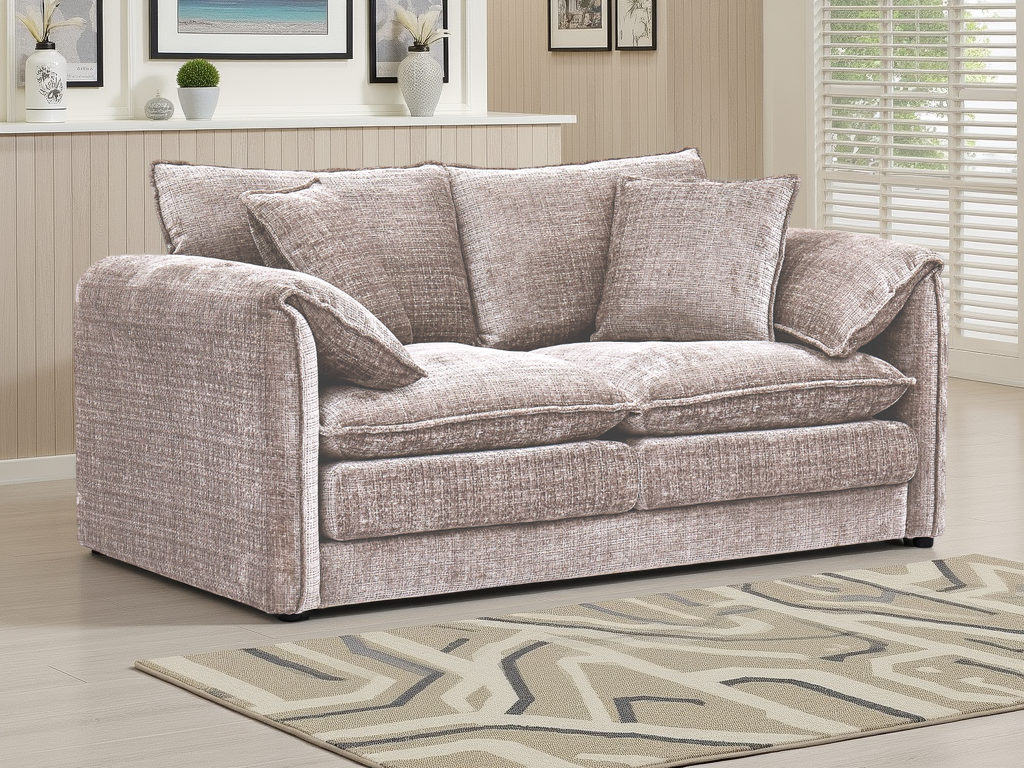 Astoria Sofa Beige 2 Seater