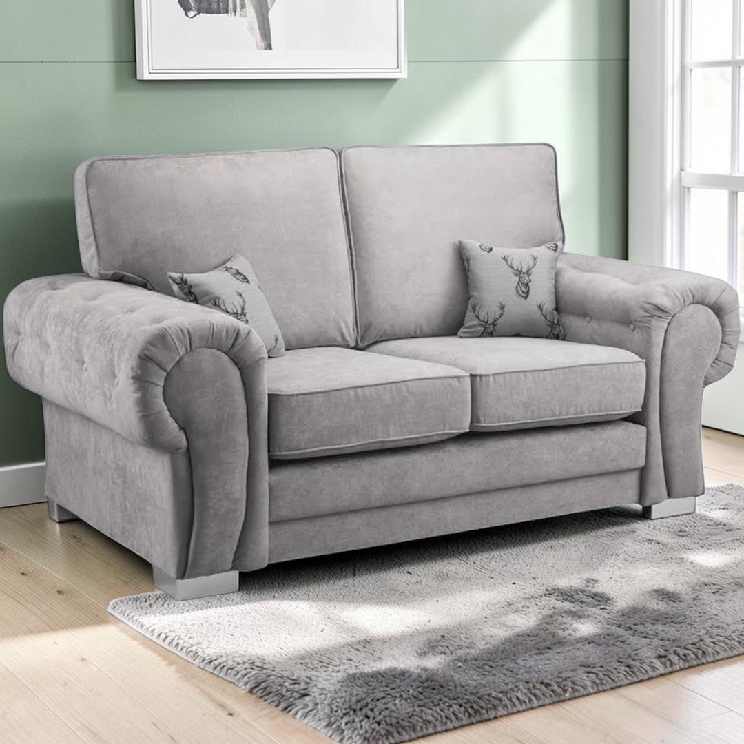 Luvio 2 Seater Sofa Grey