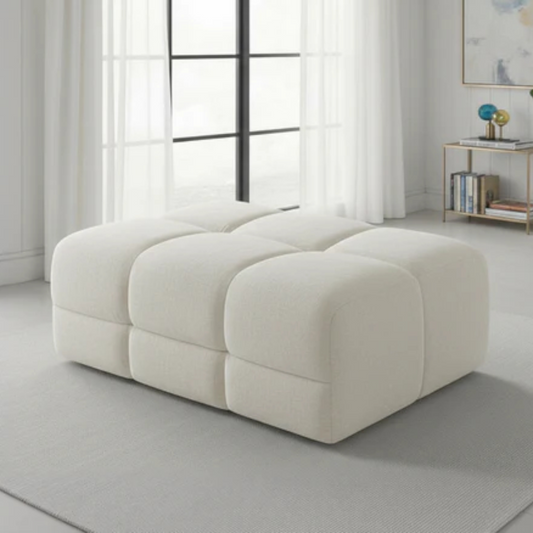 Jacob Footstool Sofa - Neutral