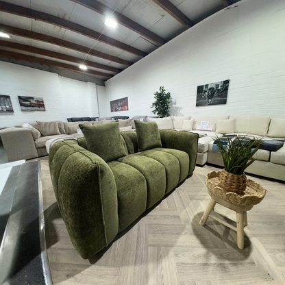 Valmont Sofa Olive 2 Seater