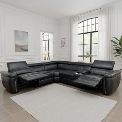 Somerville Electric Recliner Large Corner Sofa - 2 Colours