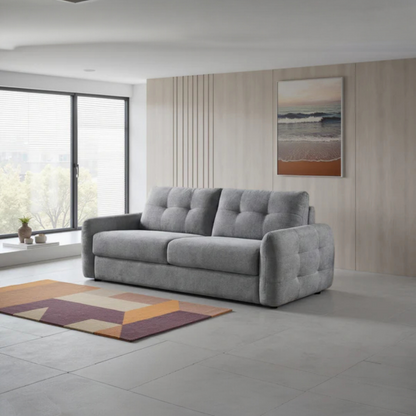 Kiva Grey 3 Seater Sofa Bed