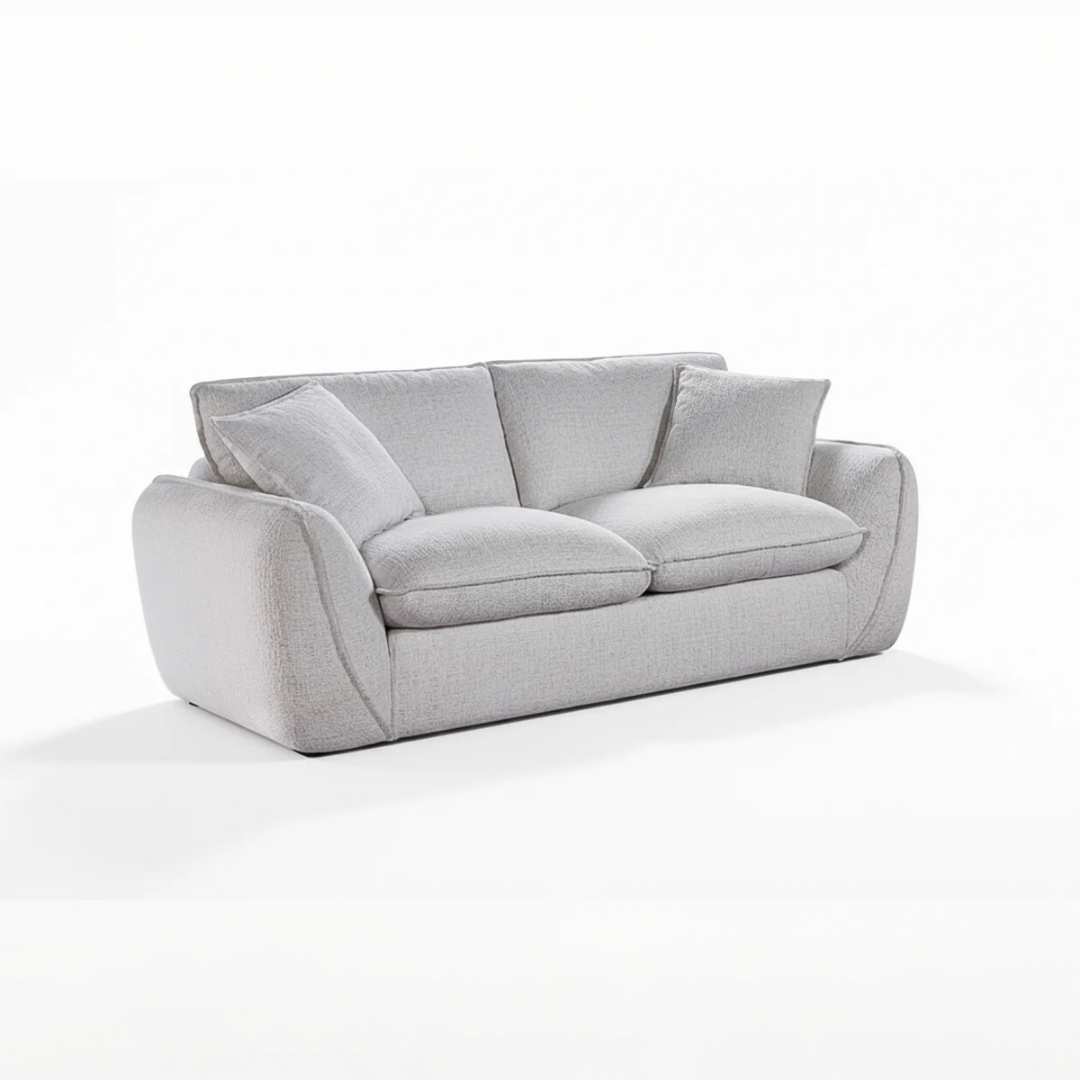 Zuno 2 Seater Beige Sofa