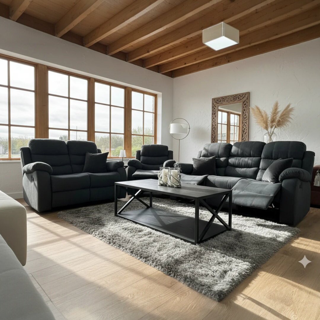 Stanley Manual Recliner 3+2+1 Seater Sofa