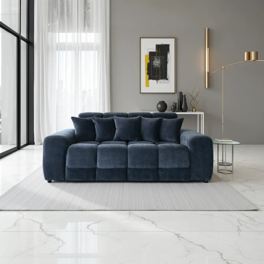 Jacob Sofa 3 Seater Black